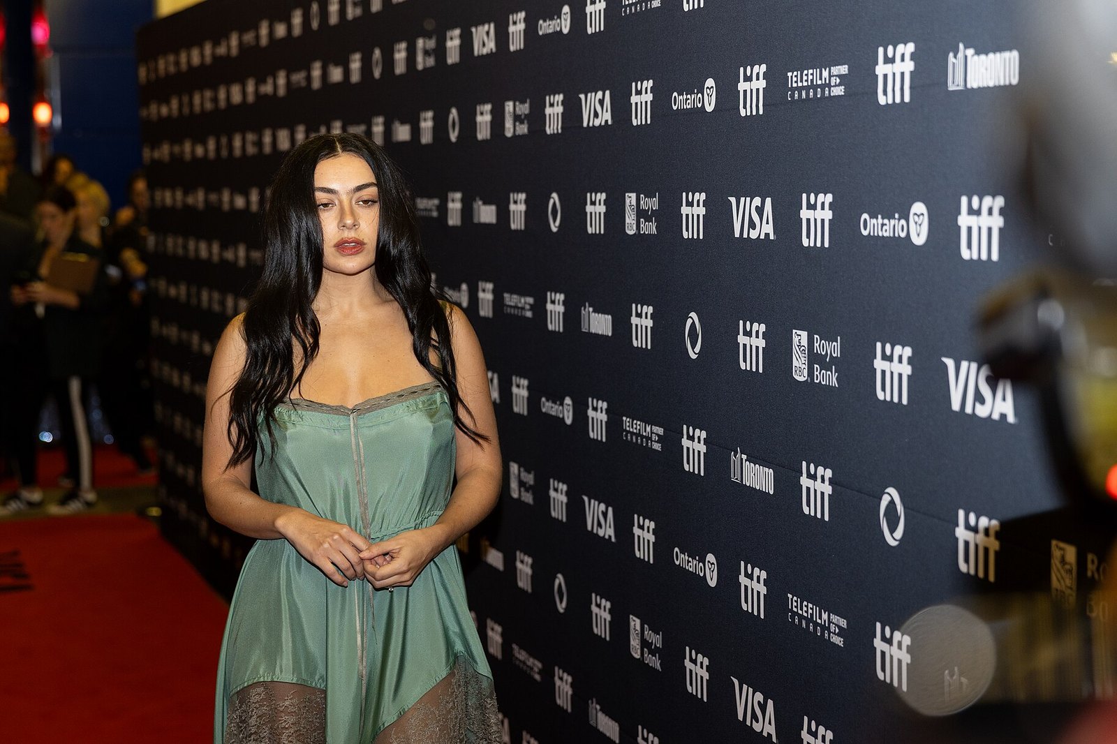 Charli xcx at the 2025 Toronto International Film Festival.