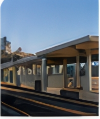 New Metro station platform