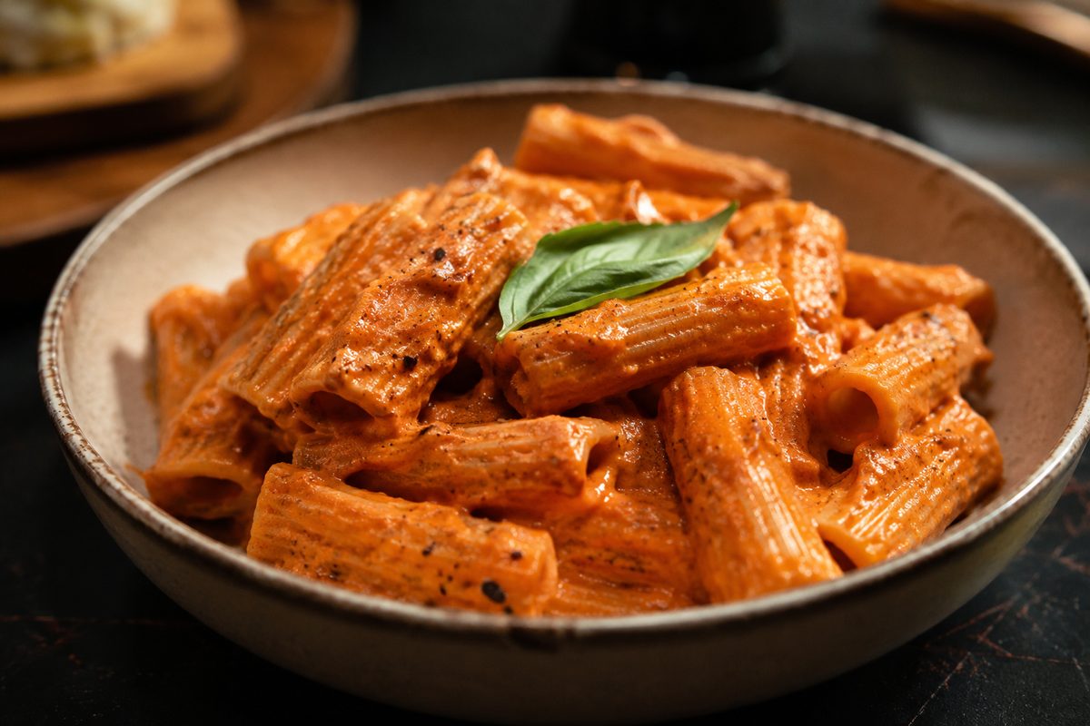 Spicy Rigatoni alla Vodka