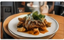 Seafood tasting dish