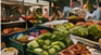 Farmers market produce