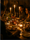 Candlelit supper club
