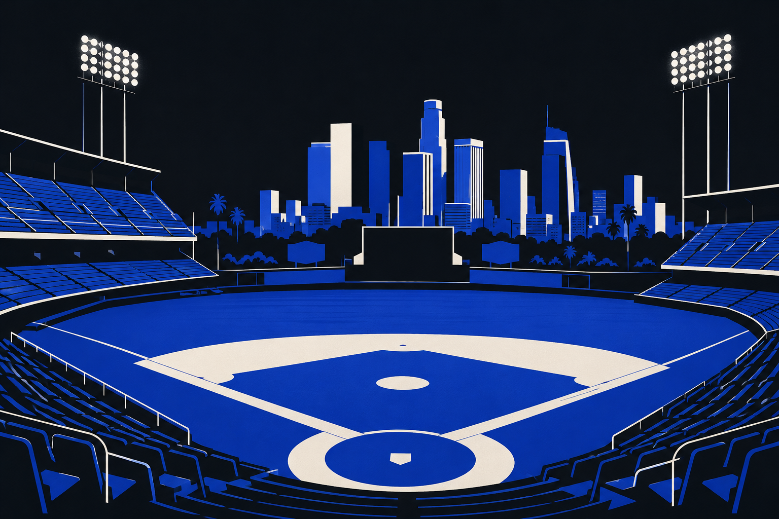 Scorecard: last night's Los Angeles results as a Globe graphic