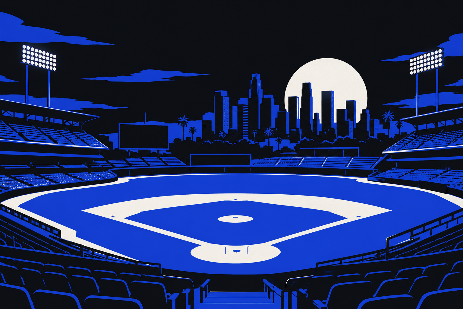 Scorecard: last night's Los Angeles results as a Globe graphic