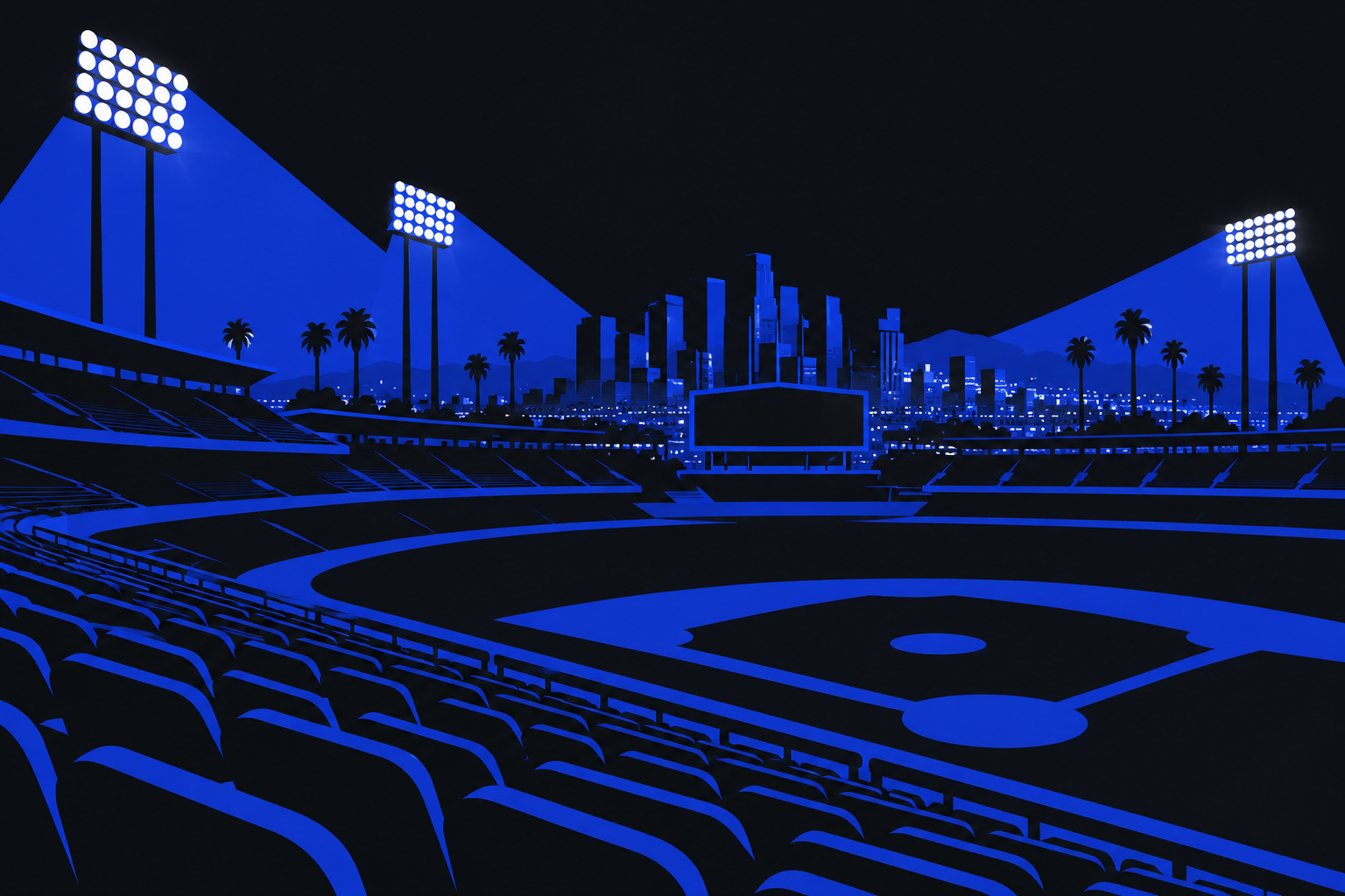Scorecard: last night's Los Angeles results as a Globe graphic