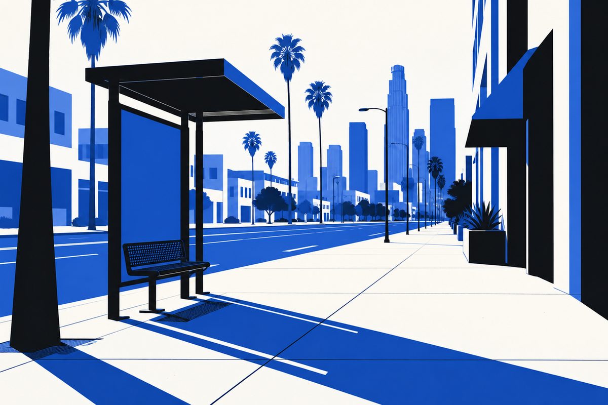 Illustration accompanying “Downtown L.A. Hit 104 and Broke a Record From 1953. Three Other Marks Only Tied.”.