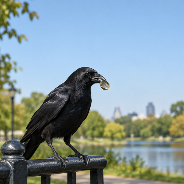 Crow viral video