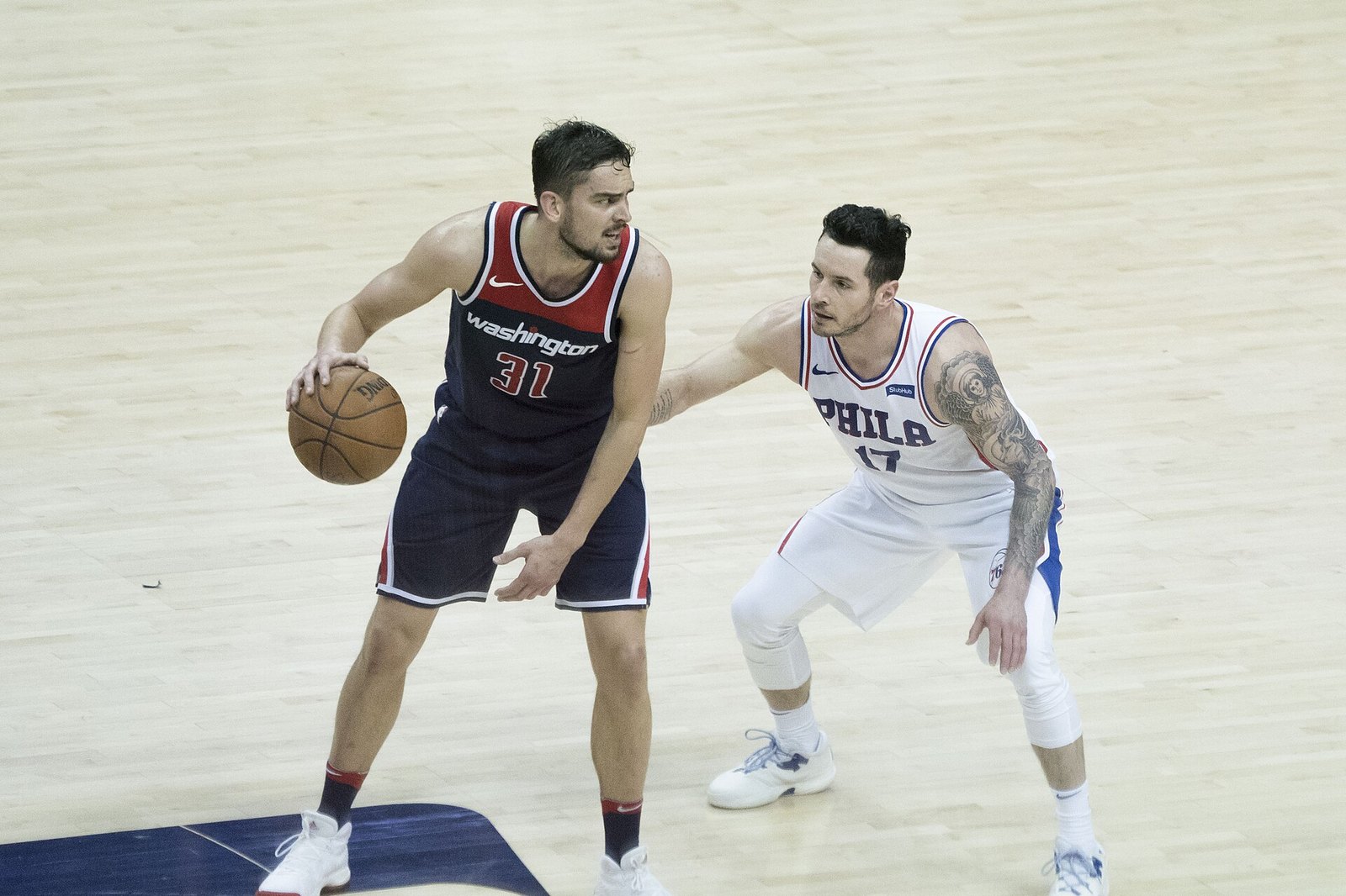 JJ Redick, photographed in February 2018.
