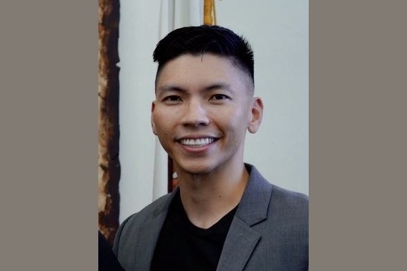 Kenneth Mejia, photographed in December 2022.