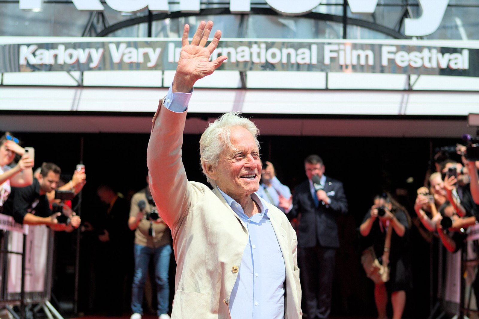 Michael Douglas, photographed in July 2025.
