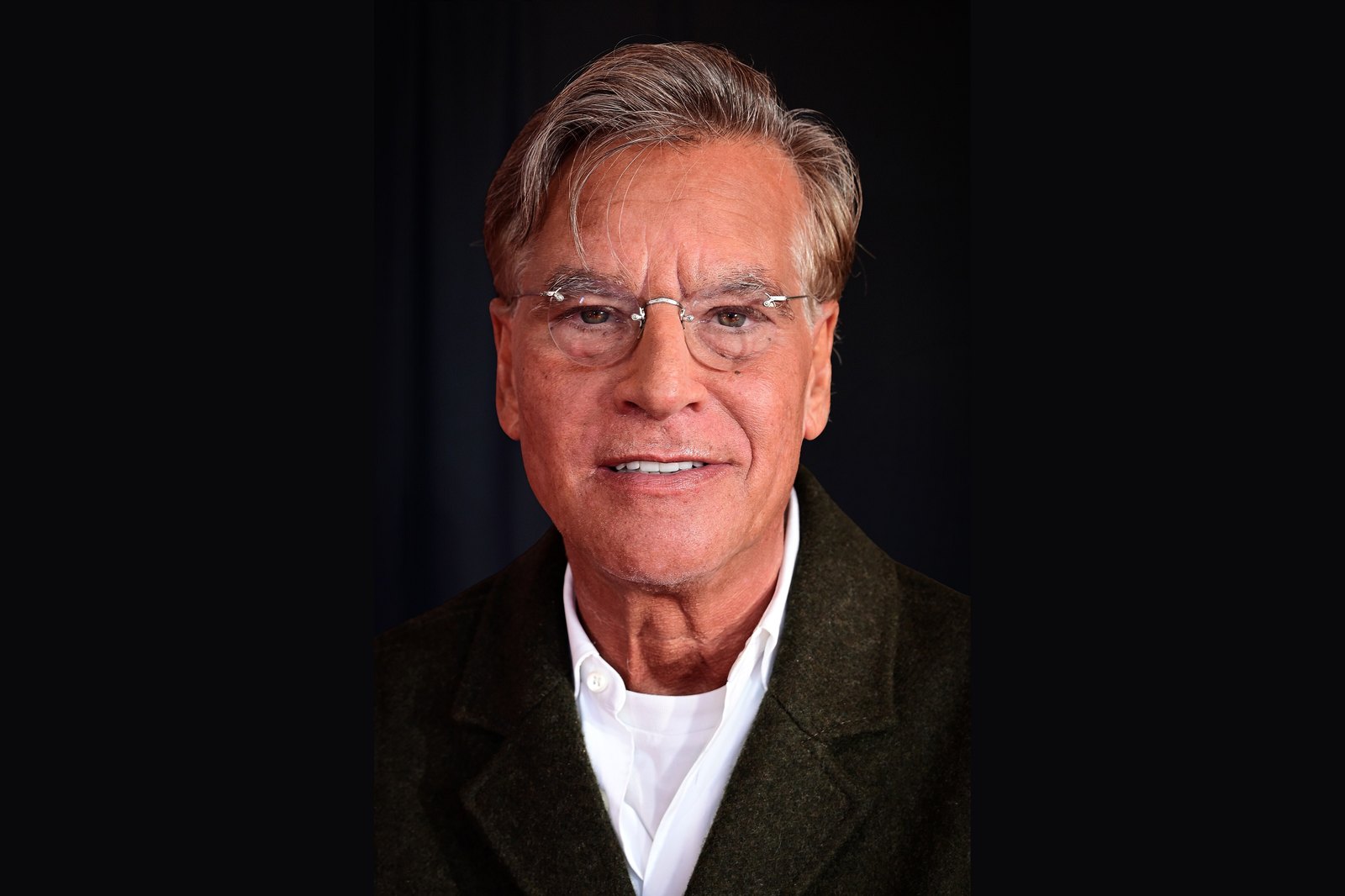 Aaron Sorkin at a press event for the Broadway revival of "A Few Good Men" - Oct 6, 2026.