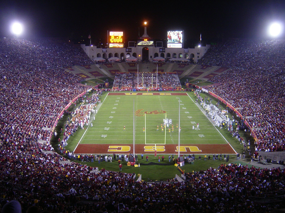 USC Trojans football at the Coliseum