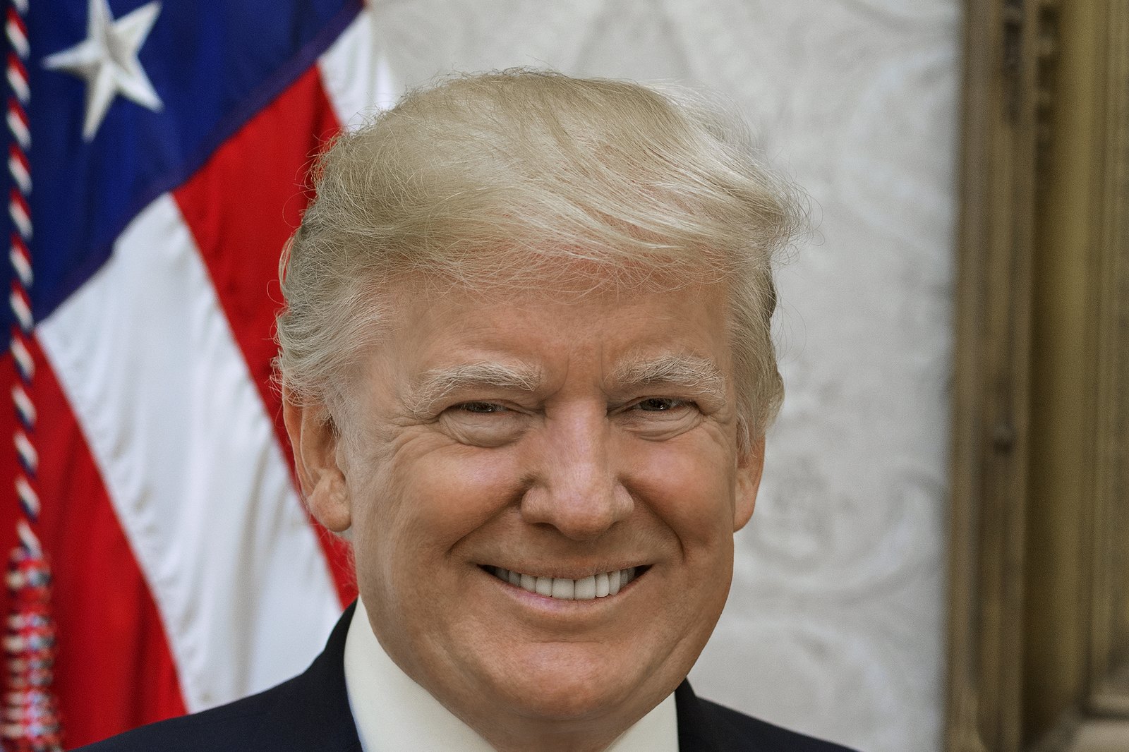 Official portrait of President Donald Trump.