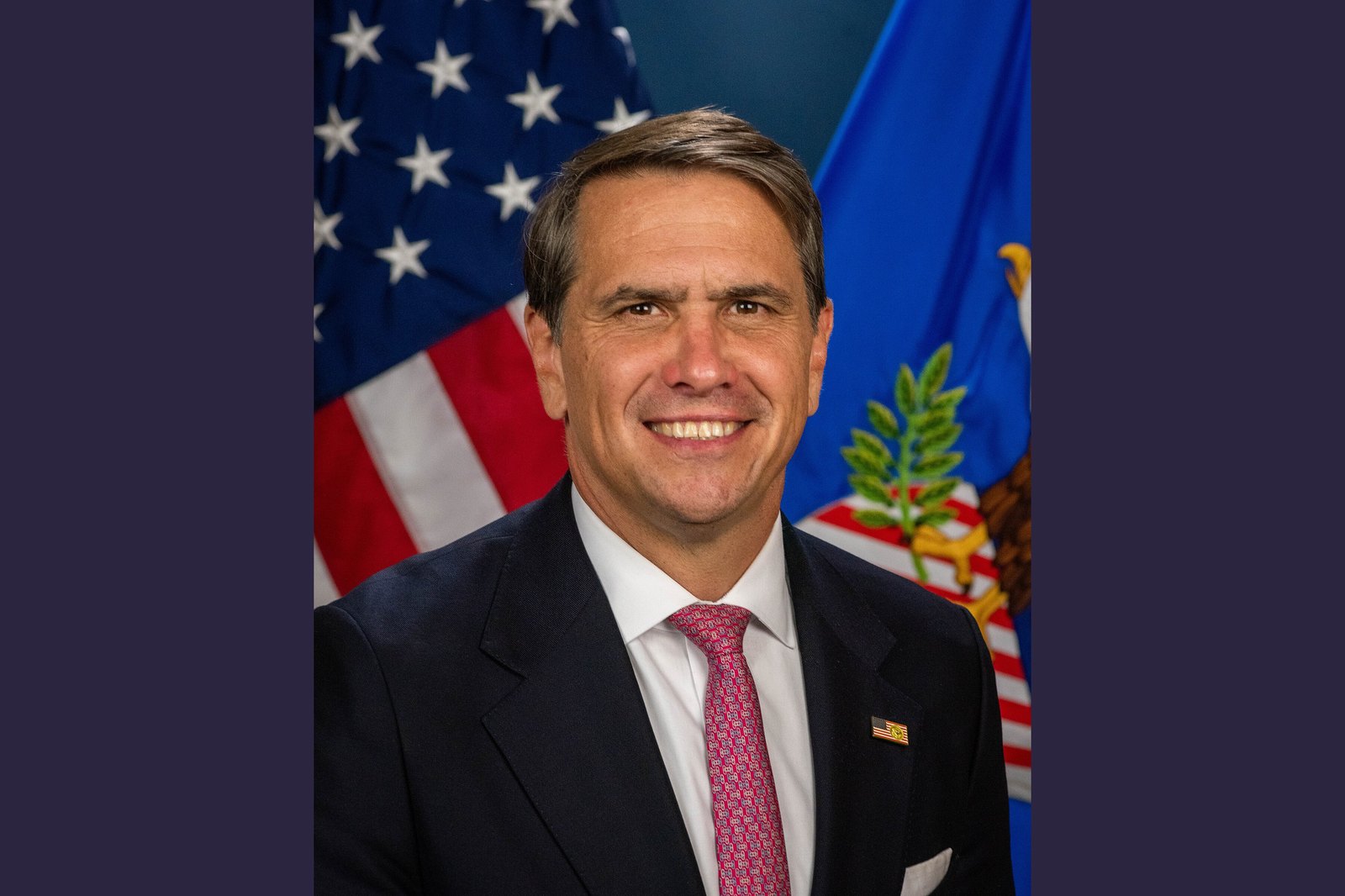 Todd Blanche's Official AG Portrait taken in 2026.